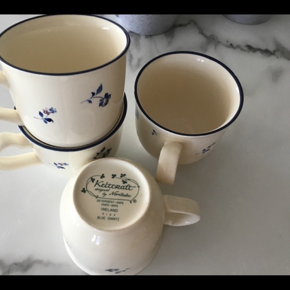 4, coffee mugs by NORITAKE IRELAND - Picture 3 of 3